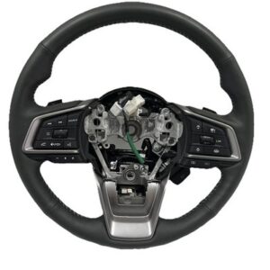 SUBARU OUTBACK STEERING WHEEL LEATHER, W/ PADDLE SHIFT TYPE, HEATED TYPE, 7T