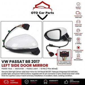 VW PASSAT B8 2015-2019 LEFT DOOR MIRROR INDICATOR PUDDLE LIGHT